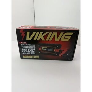 Viking 63350 4 Amp Fully Automatic Microprocessor‎ Controlled Battery Charger